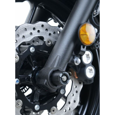 Capace de protecție R&G RACING Black Fork Protection Yamaha XSR700 16-22
