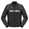 Jachetă moto textilă SPIDI DRAGON H2OUT BLACK/RED