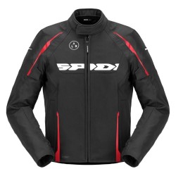 Jachetă moto textilă SPIDI DRAGON H2OUT BLACK/RED