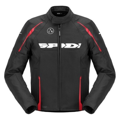 Jachetă moto textilă SPIDI DRAGON H2OUT BLACK/RED