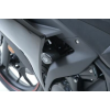 Capace de protecție R&G RACING Aero Race Version negru pentru Yamaha YZF-R3 15-18