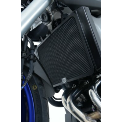 Protector radiator R&G Racing Aluminium Radiator guard Black - Yamaha MT-09 14-20