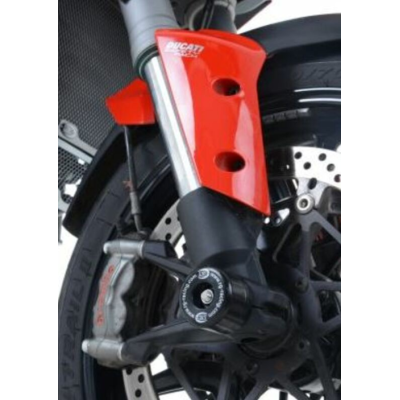 Capace de protecție pentru os R&G RACING protecție furcă neagră Ducati Multistrada 1200 Capace de protecție pentru os R&G RACING protecție furcă neagră Ducati Multistrada 1200