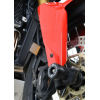 Capace de protecție R&G RACING negre pentru furci Honda CRF1000L Africa Twin 16-25