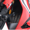 Protector pentru generația R&G RACING Downpipe Grille Negru Honda CBR650R 19-23