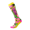 Sosete termice O'NEAL PRO MX ISLAND roz/verde/galben thumb