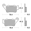 Plăcuțe sinterizate BREMBO Plăcuțe sinterizate BREMBO thumb