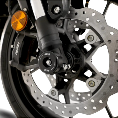Capace de protecție R&G RACING pentru furci Negre Honda CB 750 Hornet 23-26