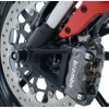 Capace de protecție R&G RACING pentru furci negre Ducati Scrambler