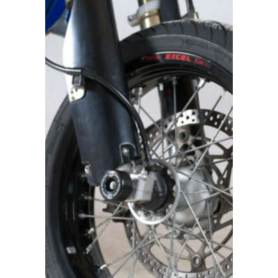 Capace de protecție R&G RACING pentru furci Negre Suzuki DR-Z400SM 05-17