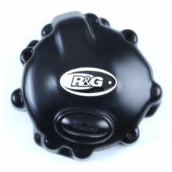 Protector pentru motor R&G RACING Race Series Black left (generator) Capac de protecție pentru carterul motorului Kawasaki ZX6R 09-21 Protector pentru motor R&G RACING Race Series Black left (generator) Capac de protecție pentru carterul motorului Kawasaki ZX6R 09-21