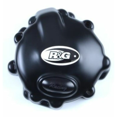 Protector pentru motor R&G RACING Race Series Black left (generator) Capac de protecție pentru carterul motorului Kawasaki ZX6R 09-21
