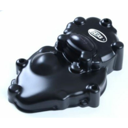 Protector pentru motor R&G RACING Race Series Black Right (Starter) Engine Case Protection Cover Kawasaki ZX6R 09-21