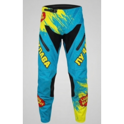 Pantaloni Motocross LUDI GLAVI TOXIC BLUE Pantaloni Motocross LUDI GLAVI TOXIC BLUE