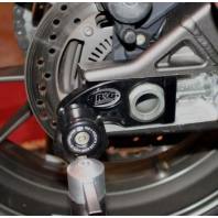 Adaptoare pentru suport R&G RACING Stand Bobbins /w Mounting Plate Negru BMW S1000R/RR 10-26
