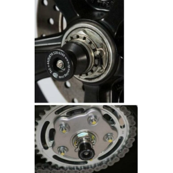 Adaptori pentru suport R&G RACING Protecție Swingarm Negru Ducati 748 00-03