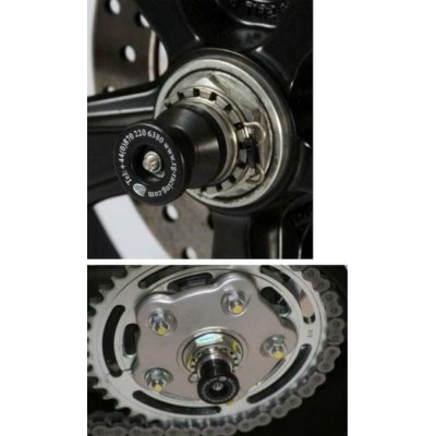 Adaptori pentru suport R&G RACING Protecție Swingarm Negru Ducati 748 00-03 Adaptori pentru suport R&G RACING Protecție Swingarm Negru Ducati 748 00-03