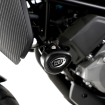 Tapi de protecție R&G RACING Aero - Negru CFMOTO 300 NK 19-24 thumb