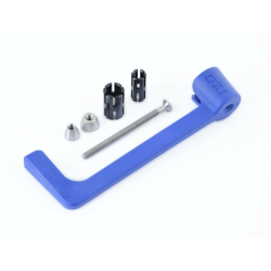 Protecții pentru ghidon R&G RACING Brake Lever Guard Albastru Yamaha Tenere 700 19-24