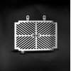 Protector radiator R&G RACING Branded Radiator Guard - Oțel inoxidabil Husqvarna Svartpilen/Vitpilen 125 21-23