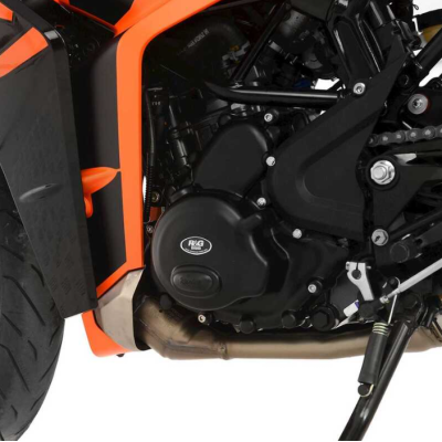 Set de protecție pentru motor R&G RACING Engine Case Protection Cover Set KTM ADV 390 20-24 / RC 390 22-26