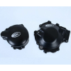 Set de protecții pentru motor R&G RACING Engine Case Protection Cover Set Black Kawasaki Versys-X 300 17-20
