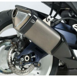 Protector pentru generația R&G RACING Exhaust Guard Black Suzuki GSX-R600 97-17 Protector pentru generația R&G RACING Exhaust Guard Black Suzuki GSX-R600 97-17