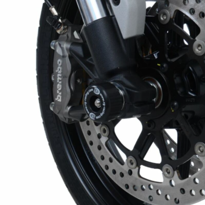 Capace de protecție R&G RACING pentru furci negre Ducati Scrambler 1100 18-20