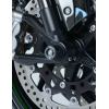 Capace de protecție R&G RACING pentru furci negre Kawasaki H2 15-19 / H2R 15-12
