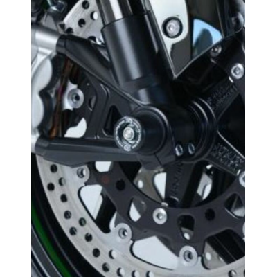 Capace de protecție R&G RACING pentru furci negre Kawasaki H2 15-19 / H2R 15-12 Capace de protecție R&G RACING pentru furci negre Kawasaki H2 15-19 / H2R 15-12