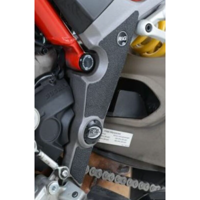 Set de protecții pentru botine R&G RACING Frame Boot Guard Set 3 Piese Negru Ducati Multistrada 1200/1200 S
