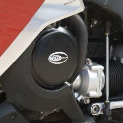 Protecție pentru motor R&G RACING Capac de protecție pentru carter stâng Negru Honda VFR 1200F 10-15