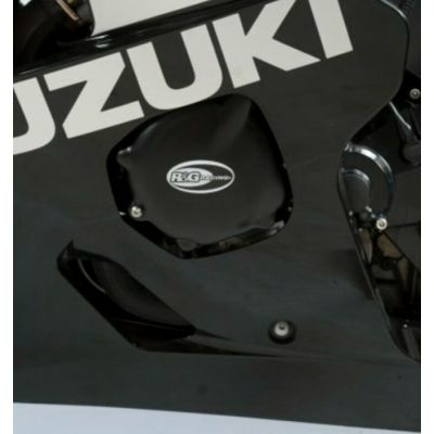 Protecție pentru motor R&G RACING Capac de protecție pentru carter stâng Negru Suzuki GSX-R750 04-05