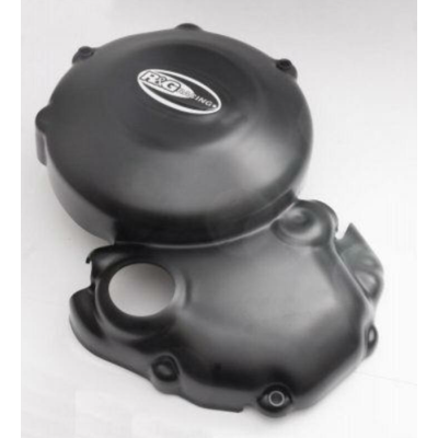 Protecție motor R&G RACING Capac de protecție pentru carter stâng Negru Triumph Daytona 12 / Street Triple 675 12-17
