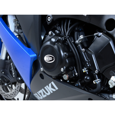 Protector pentru motor R&G RACING Capac de protecție a carterului stâng Negru Suzuki GSX1000S 16-21