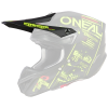 Viziera pentru casca  O'NEAL 5SRS POLYACRYLITE ATTACK BLACK/NEON YELLOW