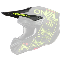 Viziera pentru casca O'NEAL 5SRS POLYACRYLITE ATTACK BLACK/NEON YELLOW Viziera pentru casca O'NEAL 5SRS POLYACRYLITE ATTACK BLACK/NEON YELLOW