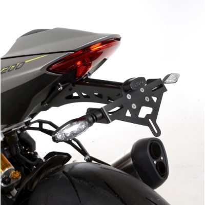 Suport pentru număr R&G RACING Licence Plate Holder - Negru Triumph Speed Triple 1200 RS 21-26
