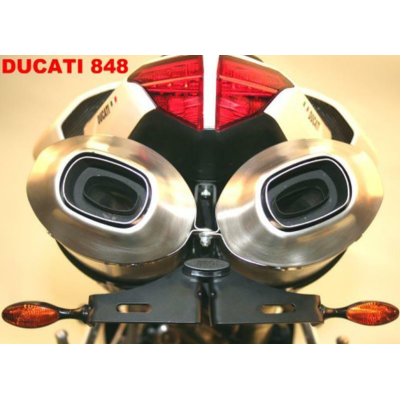 Suport pentru număr R&G RACING Licence Plate Holder Ducati 1098 07-09, S '07, 848 '08-10