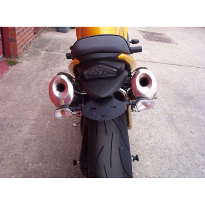 Suport pentru număr R&G RACING Licence Plate Holder Triumph Speed Triple 1050 '05-07
