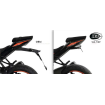 Suport pentru număr R&G RACING License Plate Holder Black KTM RC 390 22-26 / 125 22-26 thumb