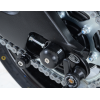 Capace de protecție R&G RACING pentru osie Swingarm Black Suzuki GSX-S 1000 ABS/FA 16-21