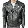 Vesta moto din piele ROADER ROCK BLACK