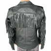 Vesta moto din piele ROADER ROCK BLACK thumb