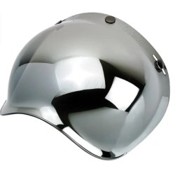 Vizor pentru cască BILTWELL SHIELD BUBBLE CHROME MIRROR