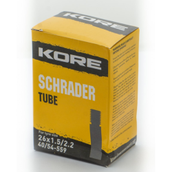 Cameră interioară KORE SHRADER 26 X 1.5/2.2 TUBE