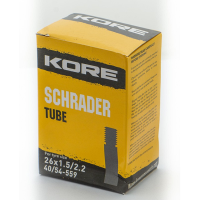 Cameră interioară KORE SHRADER 26 X 1.5/2.2 TUBE