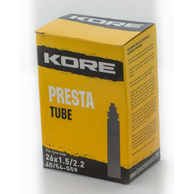 Cameră interioară KORE PRESTA 26 X 1.5/2.2 TUBE