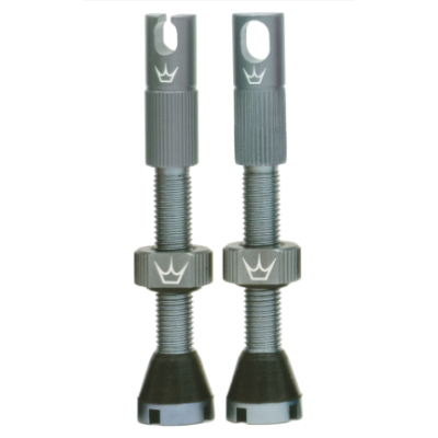 Ventil de bicicletă Peaty's x Chris King (MK2) Tubeless Valves - 42mm / Slate Ventil de bicicletă Peaty's x Chris King (MK2) Tubeless Valves - 42mm / Slate