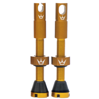 Ventil de bicicletă Peaty's x Chris King (MK2) Tubeless Valves - 42mm / Bourbon Ventil de bicicletă Peaty's x Chris King (MK2) Tubeless Valves - 42mm / Bourbon